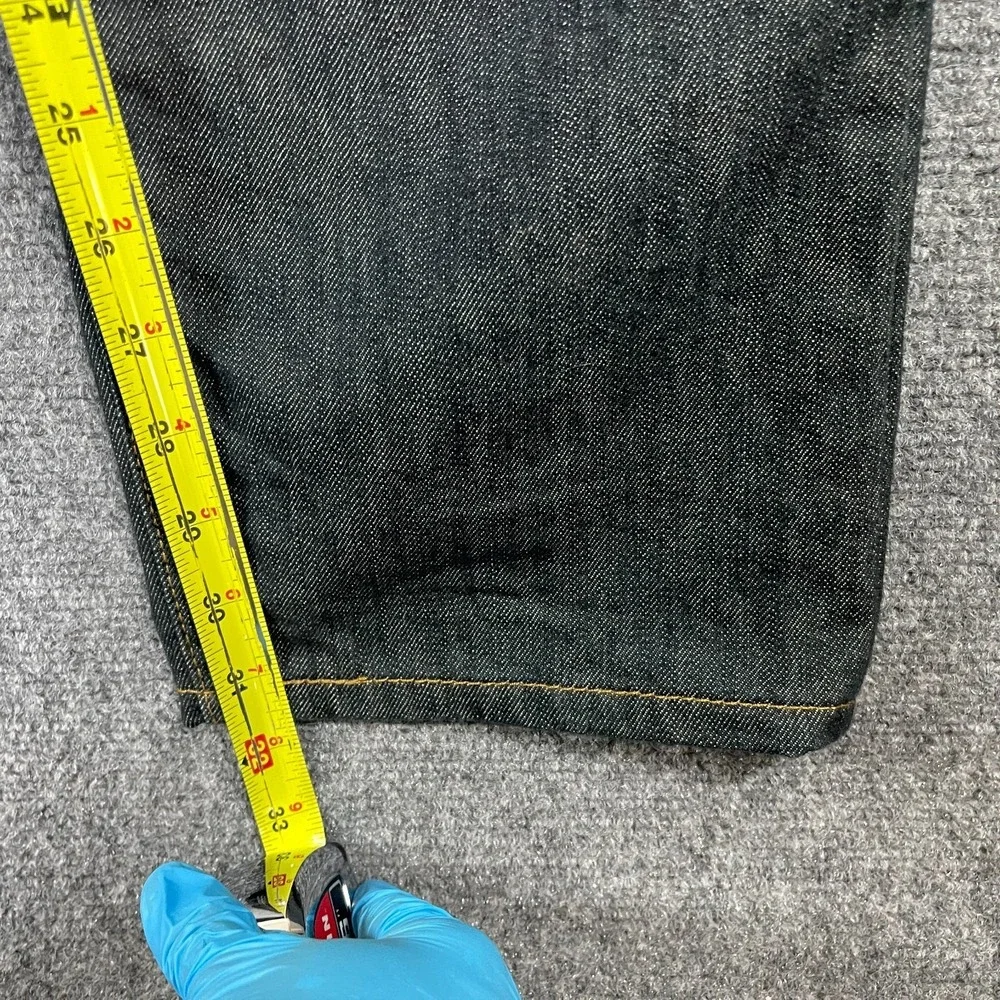 Levis 502 Jeans Dark Wash Tapered 100% Cotton Casual Mens Sze 38x32 #3085